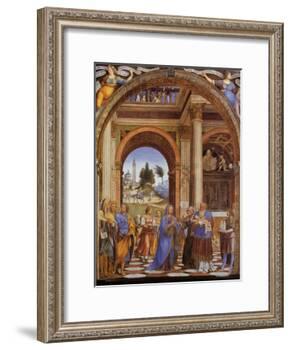 Presentation of Jesus in the Temple-Franz Lenhart-Framed Giclee Print