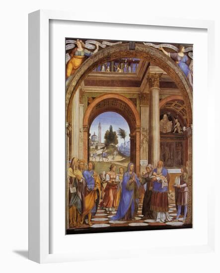 Presentation of Jesus in the Temple-Franz Lenhart-Framed Giclee Print