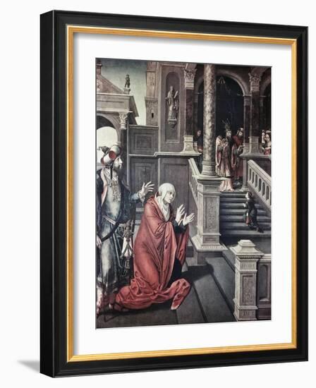 Presentation of Mary in the Temple-Bernard van Orley-Framed Giclee Print