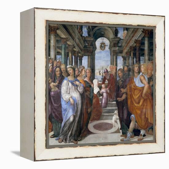 Presentation of the Virgin in the Temple-Sodoma-Framed Premier Image Canvas