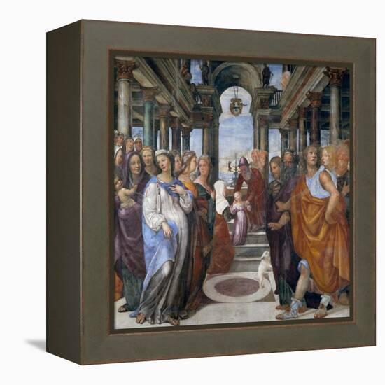 Presentation of the Virgin in the Temple-Sodoma-Framed Premier Image Canvas