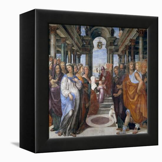 Presentation of the Virgin in the Temple-Sodoma-Framed Premier Image Canvas