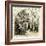 Presenting the boar 's head-Myles Birket Foster-Framed Giclee Print