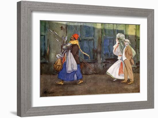 Presents from Birmingham', 1908-Lance Thackeray-Framed Giclee Print