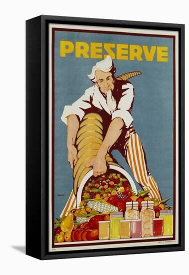 Preserve War Effort Poster-null-Framed Premier Image Canvas