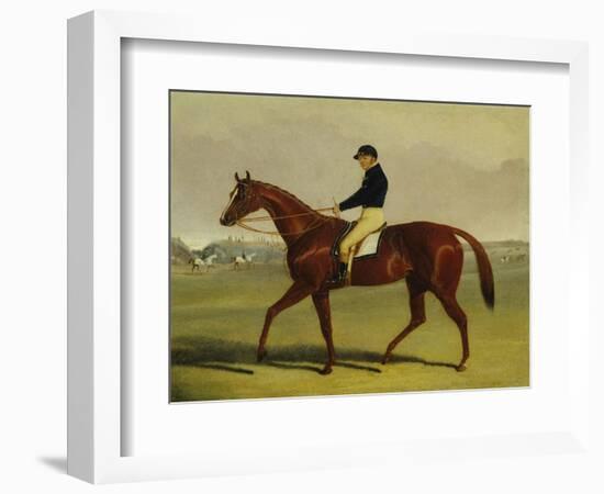 'Preserve' with Flatman Up at Newmarket, 1835-John Frederick Herring Jnr-Framed Giclee Print