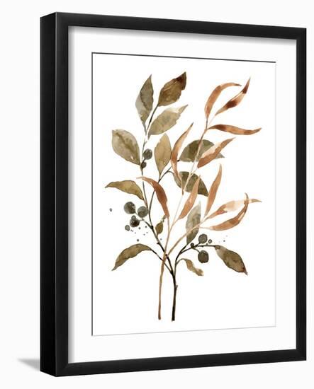 Preserved Autumn Leaves II-Victoria Barnes-Framed Art Print