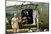 Presideent John F. Kennedy Sitting Inside Helicopter-Stocktrek Images-Mounted Photographic Print