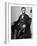 President Abraham Lincoln Sitting in a Chair-null-Framed Photographic Print