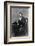 President Abraham Lincoln Sitting in Chair-null-Framed Photographic Print