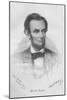 President Abraham Lincoln-Frank Leslie-Mounted Art Print