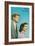 President and Mrs. Kennedy-null-Framed Premium Giclee Print