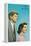 President and Mrs. Kennedy-null-Framed Stretched Canvas