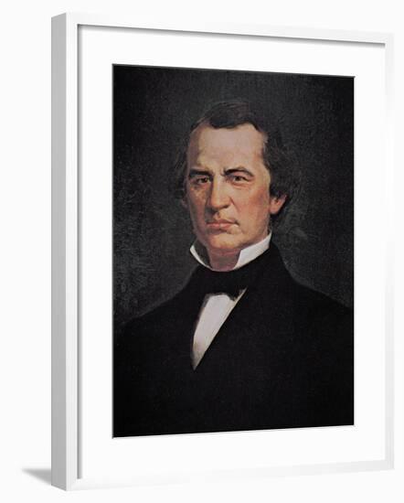 President Andrew Johnson-null-Framed Giclee Print