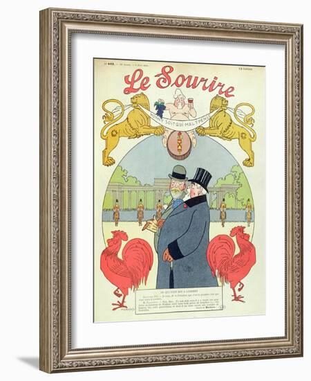 President Armand Fallieres-Louis Marcoussis-Framed Giclee Print