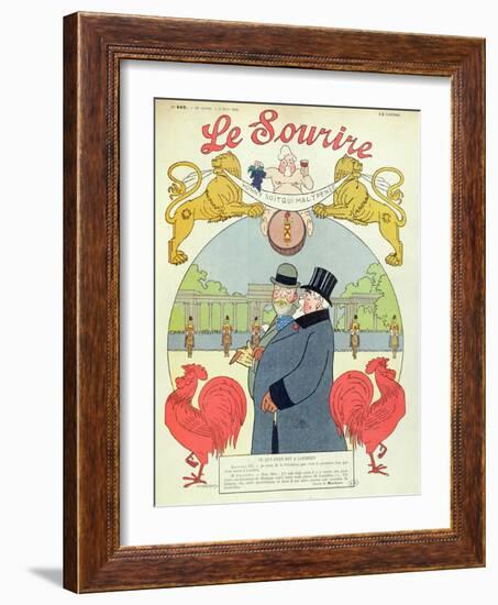 President Armand Fallieres-Louis Marcoussis-Framed Giclee Print