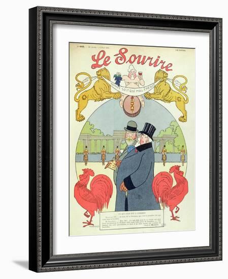 President Armand Fallieres-Louis Marcoussis-Framed Giclee Print