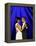 President Barack Obama and First Lady Dance Together at Neighborhood Inaugural Ball in Washington-null-Framed Premier Image Canvas