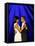 President Barack Obama and First Lady Dance Together at Neighborhood Inaugural Ball in Washington-null-Framed Premier Image Canvas