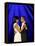 President Barack Obama and First Lady Dance Together at Neighborhood Inaugural Ball in Washington-null-Framed Premier Image Canvas