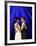 President Barack Obama and First Lady Dance Together at Neighborhood Inaugural Ball in Washington-null-Framed Photographic Print