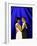 President Barack Obama and First Lady Dance Together at Neighborhood Inaugural Ball in Washington-null-Framed Photographic Print