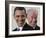 President Barack Obama and Vice President Joe Biden in the East Room of the White House-null-Framed Photographic Print