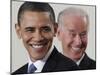 President Barack Obama and Vice President Joe Biden in the East Room of the White House-null-Mounted Photographic Print