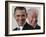 President Barack Obama and Vice President Joe Biden in the East Room of the White House-null-Framed Photographic Print