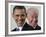 President Barack Obama and Vice President Joe Biden in the East Room of the White House-null-Framed Photographic Print