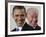 President Barack Obama and Vice President Joe Biden in the East Room of the White House-null-Framed Photographic Print