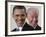 President Barack Obama and Vice President Joe Biden in the East Room of the White House-null-Framed Photographic Print