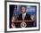 President Barack Obama at a News Conference, Brady Press Briefing Room-Dennis Brack-Framed Photographic Print