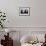 President Barack Obama Takes the Oath of Office with Wife Michelle and Daughters, Sasha and Malia-null-Framed Photographic Print displayed on a wall