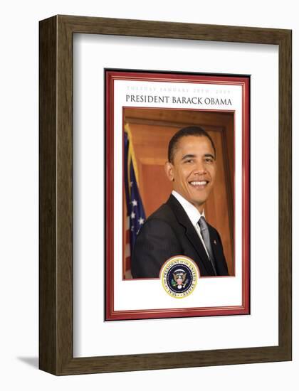 President Barack Obama - Tuesday, January 20th, 2009-null-Framed Art Print