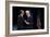 President Barack Obama with Former President Bill Clinton at an Election Year Fundraiser-null-Framed Premium Photographic Print