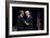 President Barack Obama with Former President Bill Clinton at an Election Year Fundraiser-null-Framed Premium Photographic Print