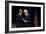 President Barack Obama with Former President Bill Clinton at an Election Year Fundraiser-null-Framed Premium Photographic Print