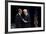 President Barack Obama with Former President Bill Clinton at an Election Year Fundraiser-null-Framed Photo