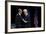 President Barack Obama with Former President Bill Clinton at an Election Year Fundraiser-null-Framed Photo