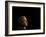 President Bush Listens to Statements-null-Framed Photographic Print