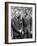 President Calvin Coolidge with Medal of Honor Recipient, Charles Lindbergh-null-Framed Photo