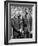 President Calvin Coolidge with Medal of Honor Recipient, Charles Lindbergh-null-Framed Photo