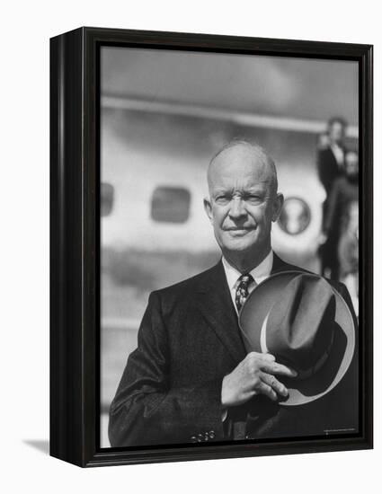 President Dwight D. Eisenhower-Hank Walker-Framed Premier Image Canvas