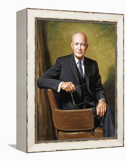 President Dwight D. Eisenhower-James Anthony Wills-Framed Premier Image Canvas