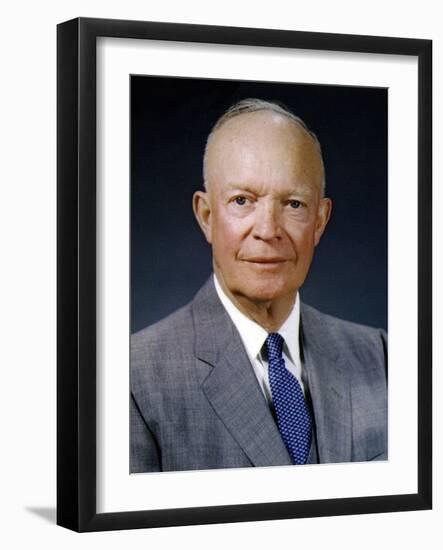 President Dwight Eisenhower, May 29, 1959-null-Framed Photo