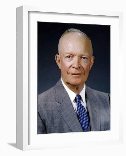 President Dwight Eisenhower, May 29, 1959-null-Framed Photo