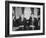 President Dwight Eisenhower Meets with President-Elect John Kennedy-null-Framed Premium Photographic Print