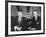 President Eisenhower with British Prime Minister Harold Macmillan in the Oval Office-null-Framed Photo