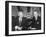 President Eisenhower with British Prime Minister Harold Macmillan in the Oval Office-null-Framed Photo